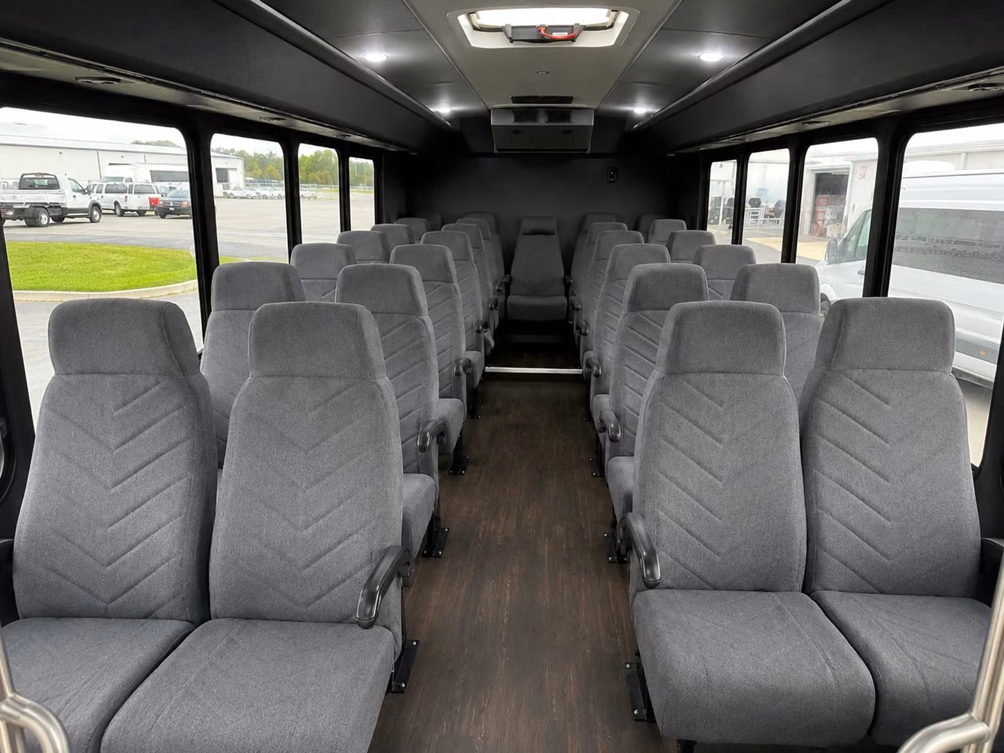 20 passenger minibus inside