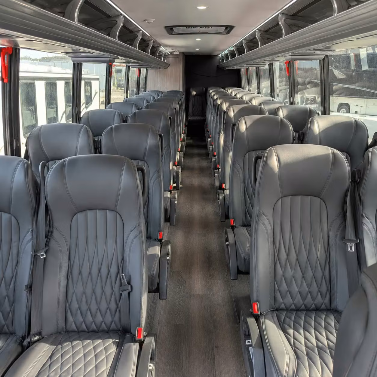 35 passenger minibus interior