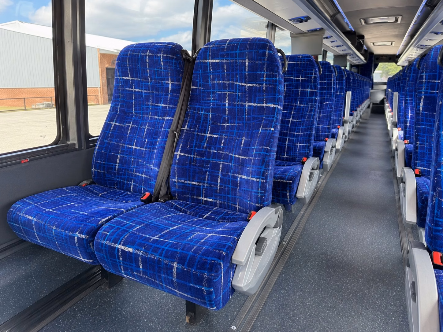 rialto charter bus interior