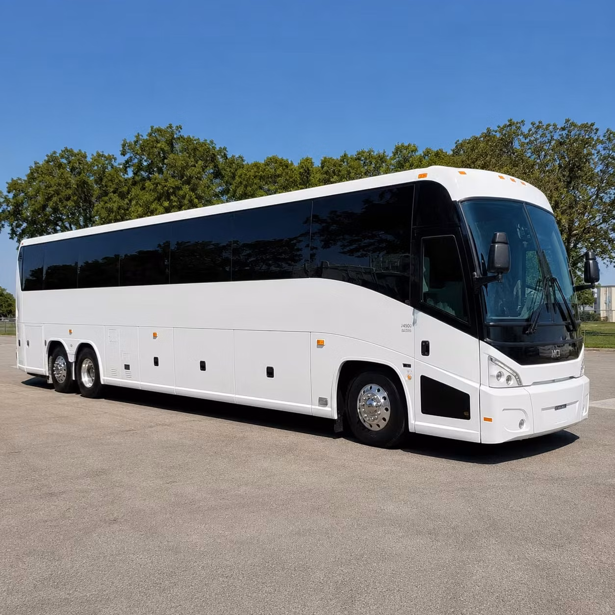 rialto charter bus rental exterior