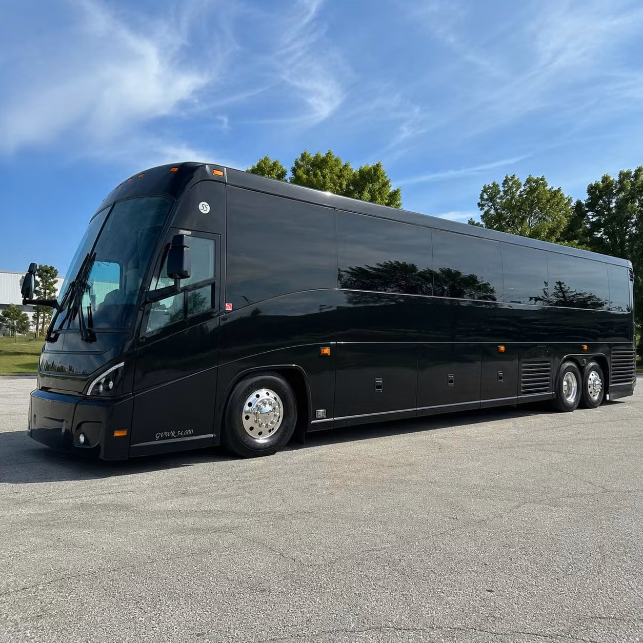 rialto charter bus rental fleet