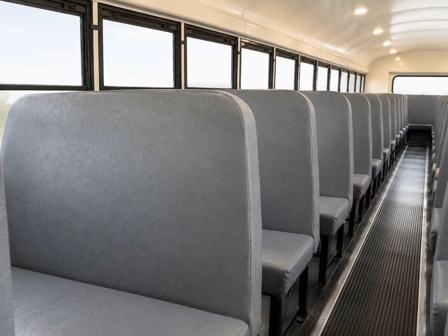 school bus interior