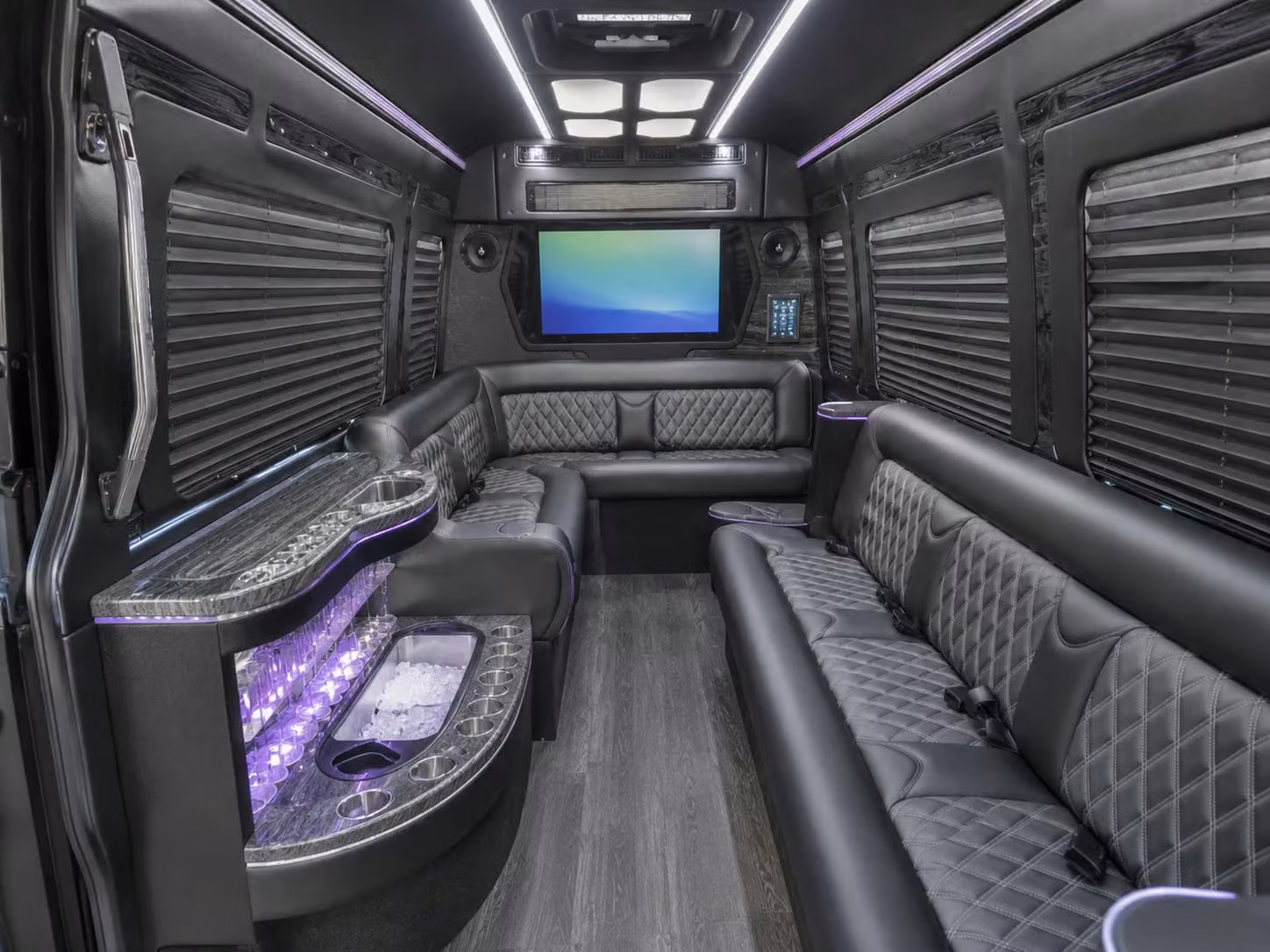 sprinter limousine inside