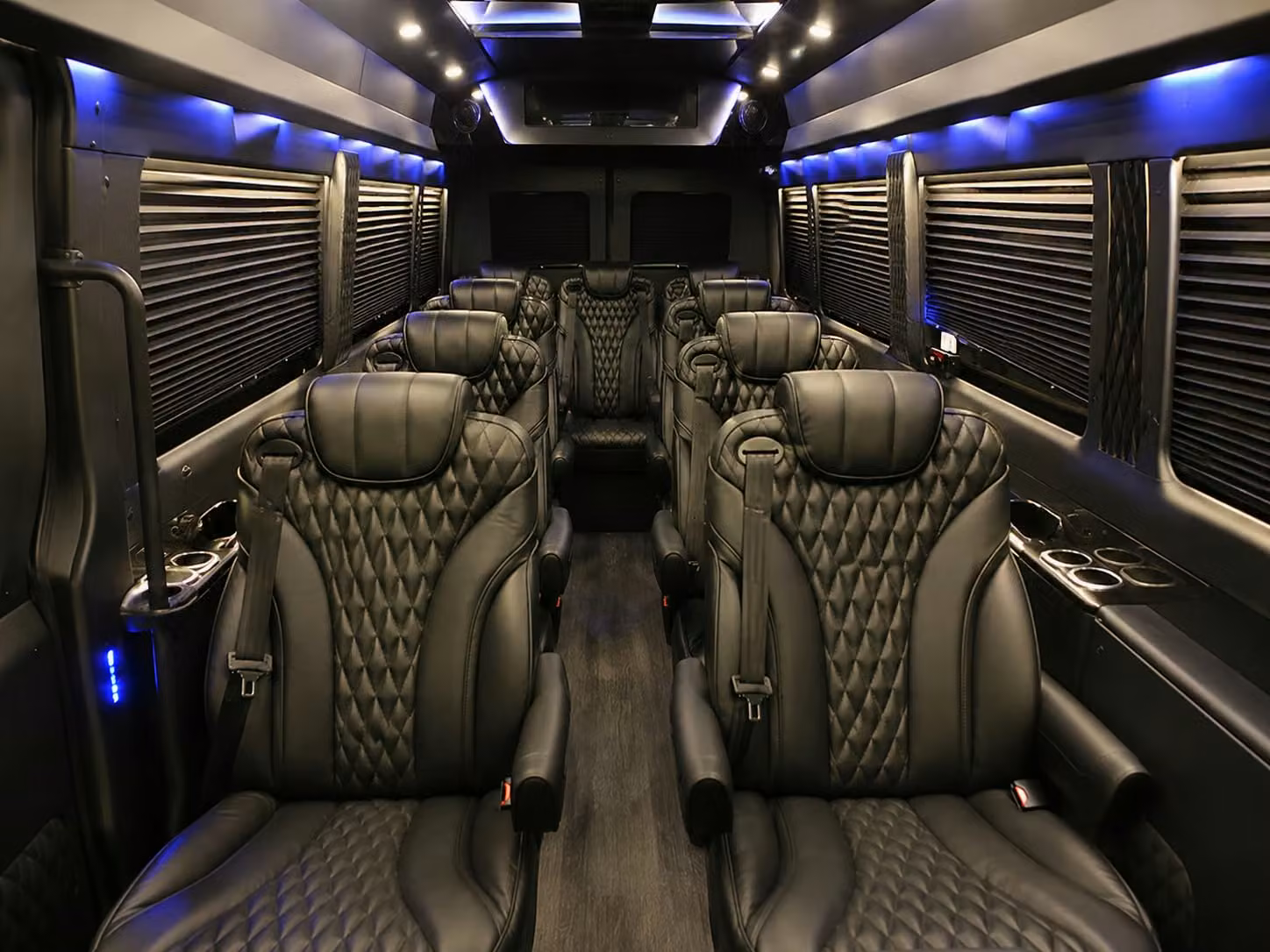 sprinter van with driver interior