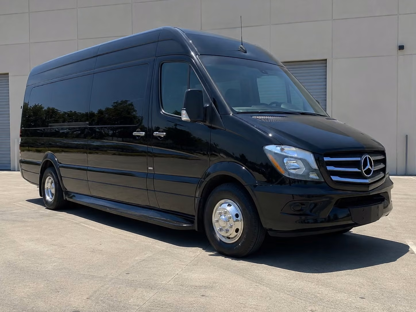 sprinter van with driver